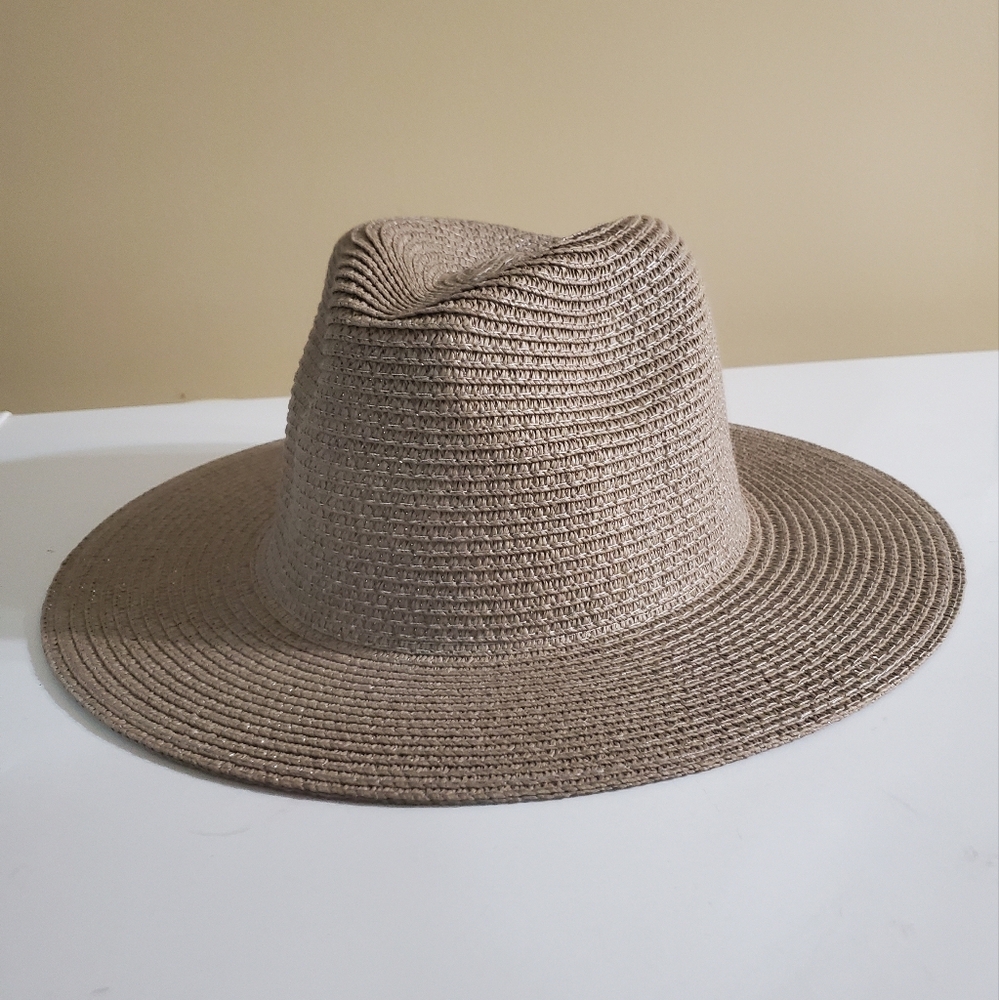 Woven Fedora Hat